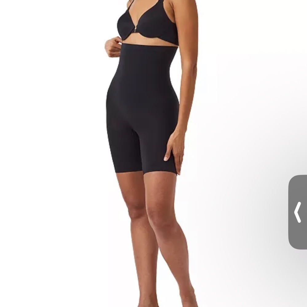 SPANX Higher Power Shorty Very Black Shapewear